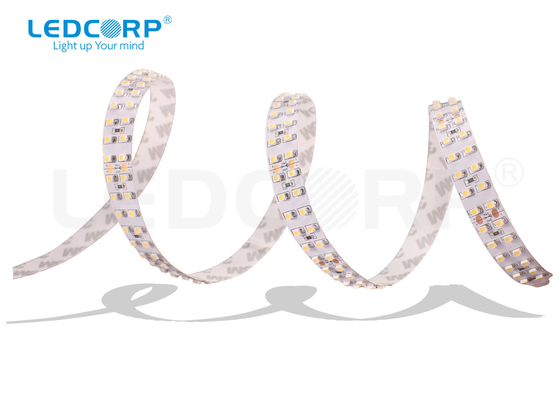 High power 2835 led strip 240leds/m 30w/m 15mm width double row Uninterrupted Areas Low Decay and Power Consumption