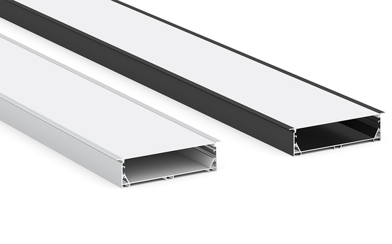 LEDCORP® Customized Aluminum Profile Recessed/Embedded/Reture Groove for Linear Light Assembly for office