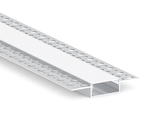 LEDCORP® Customized Aluminum Profile Recessed/Embedded/Reture Groove for Linear Light Assembly for Home Residence Office