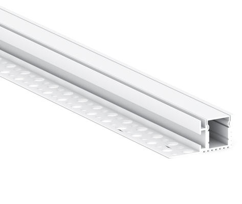 LEDCORP® Customized Aluminum Profile Recessed/Embedded/Reture Groove for Linear Light Assembly for Home Residence Office