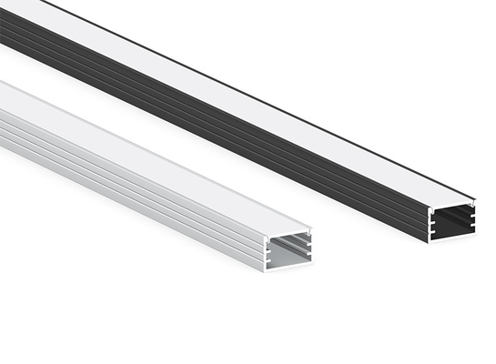 LEDCORP® Surface Mounted LED Lighting with Customized Aluminum Profile For Office Gym Hotel