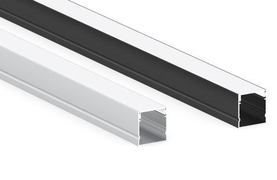 LEDCORP® Surface Mounted LED Lighting with Customized Aluminum Profile High Light Efficiency For Office Gym Hotel