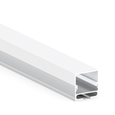 LEDCORP® Surface Mounted LED Lighting with Customized Aluminum Profile High Light Efficiency For Office Gym Hotel