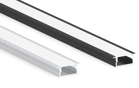 LEDCORP® Customized Aluminum Profile Recessed/Embedded Project Cases for Linear Light Assembly for Home Residence Office