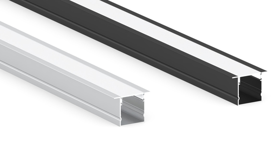 LEDCORP® Customized Aluminum Profile Recessed/Embedded Project Cases for Linear Light Assembly for Home Residence Office