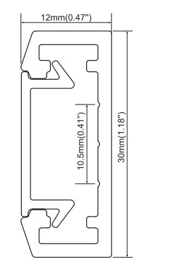 LEDCORP®  High-Performance Aluminum Profile Magnetic/Ring/Module for Customizable LED Linear Light