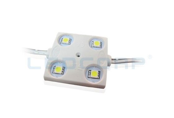 Module LED SMD blanc frais de 12 volts extérieur avec 4 LED à injection ISO9001 CE