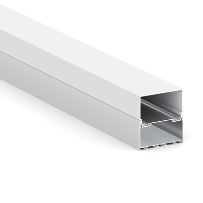 65mm x 35mm Aluminum Profile LED Linear lighting with Led Strip Recessed Type with PC or Milky Cover