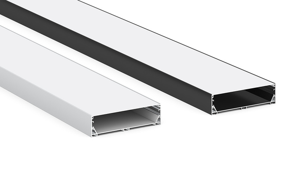 LEDCORP® Surface Mounted LED Lighting with Customized Aluminum Profile For Office Gym Hotel