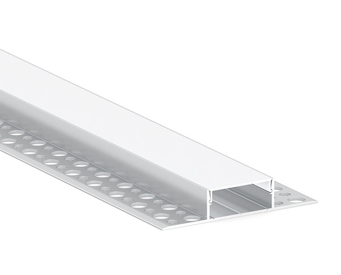 LEDCORP® Customized Aluminum Profile Recessed/Embedded/Reture Groove for Linear Light Assembly for Home Residence Office