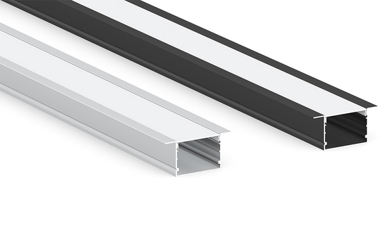 LEDCORP® Customized Aluminum Profile Recessed/Embedded Project Cases for Linear Light Assembly for Home Residence Office